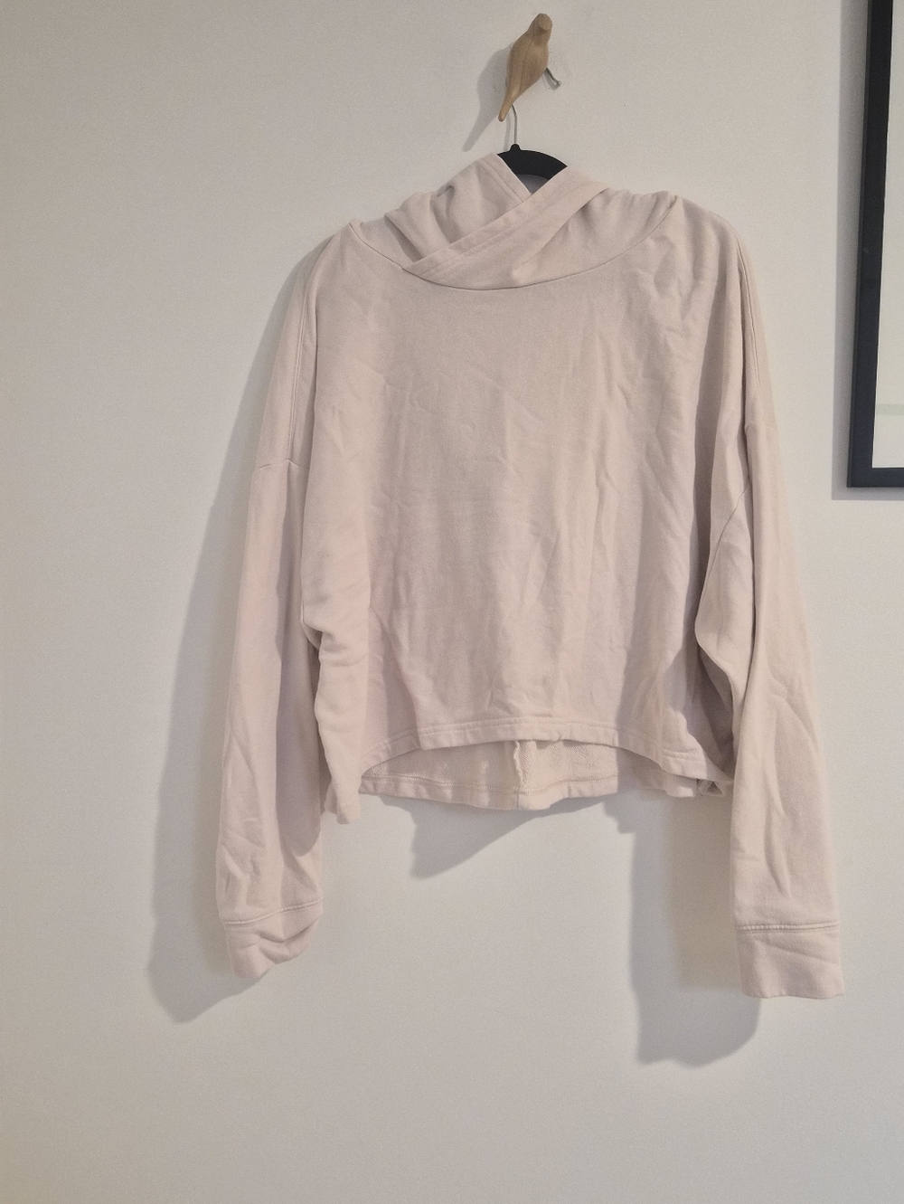 Fabletics | Cropped Light Blush Hoodie